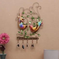 Two Sparrow Metal Wall Hook